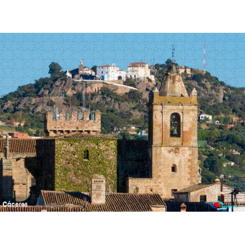 Puzzle - Vista de Cáceres...